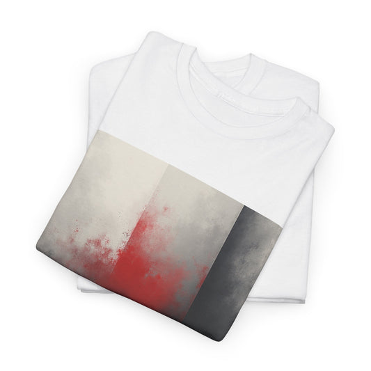 Abstract Red Mist T-shirt