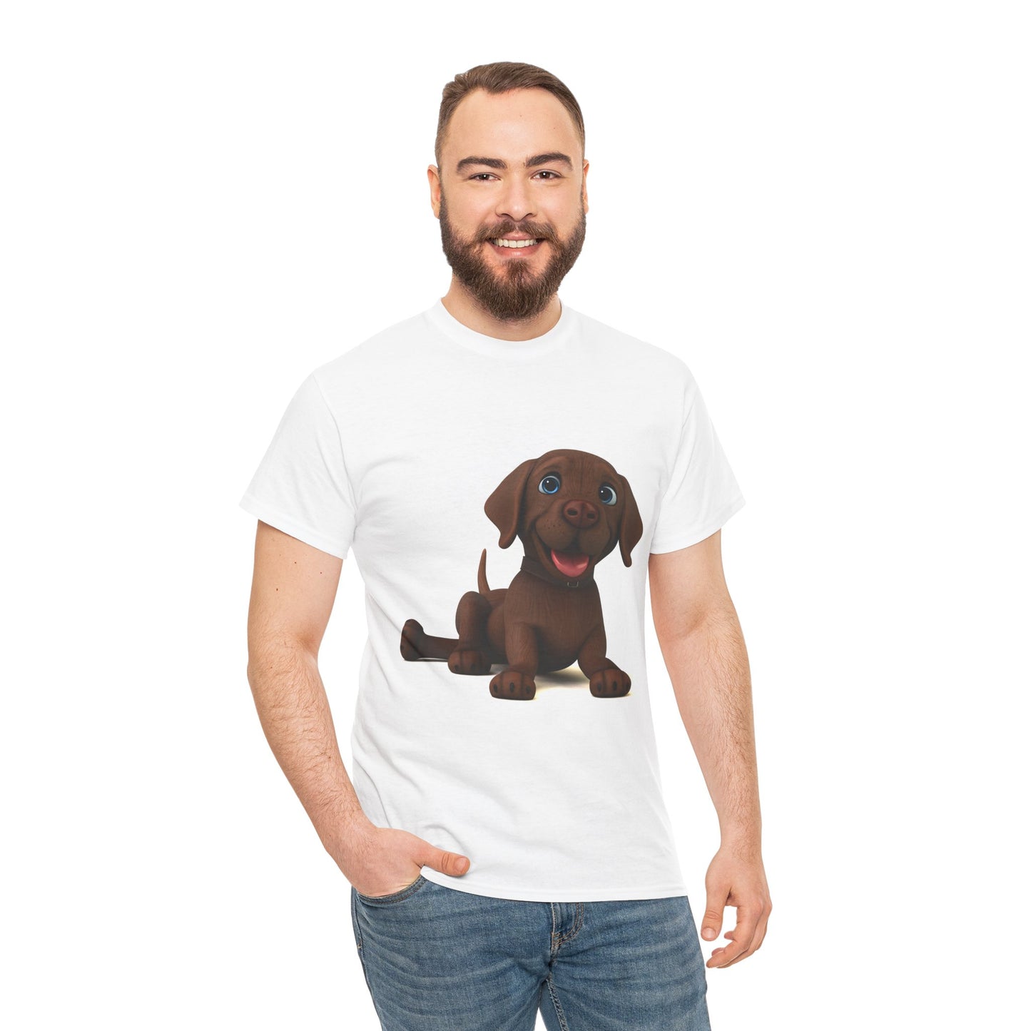 Cute Cartoon Dog T-shirt