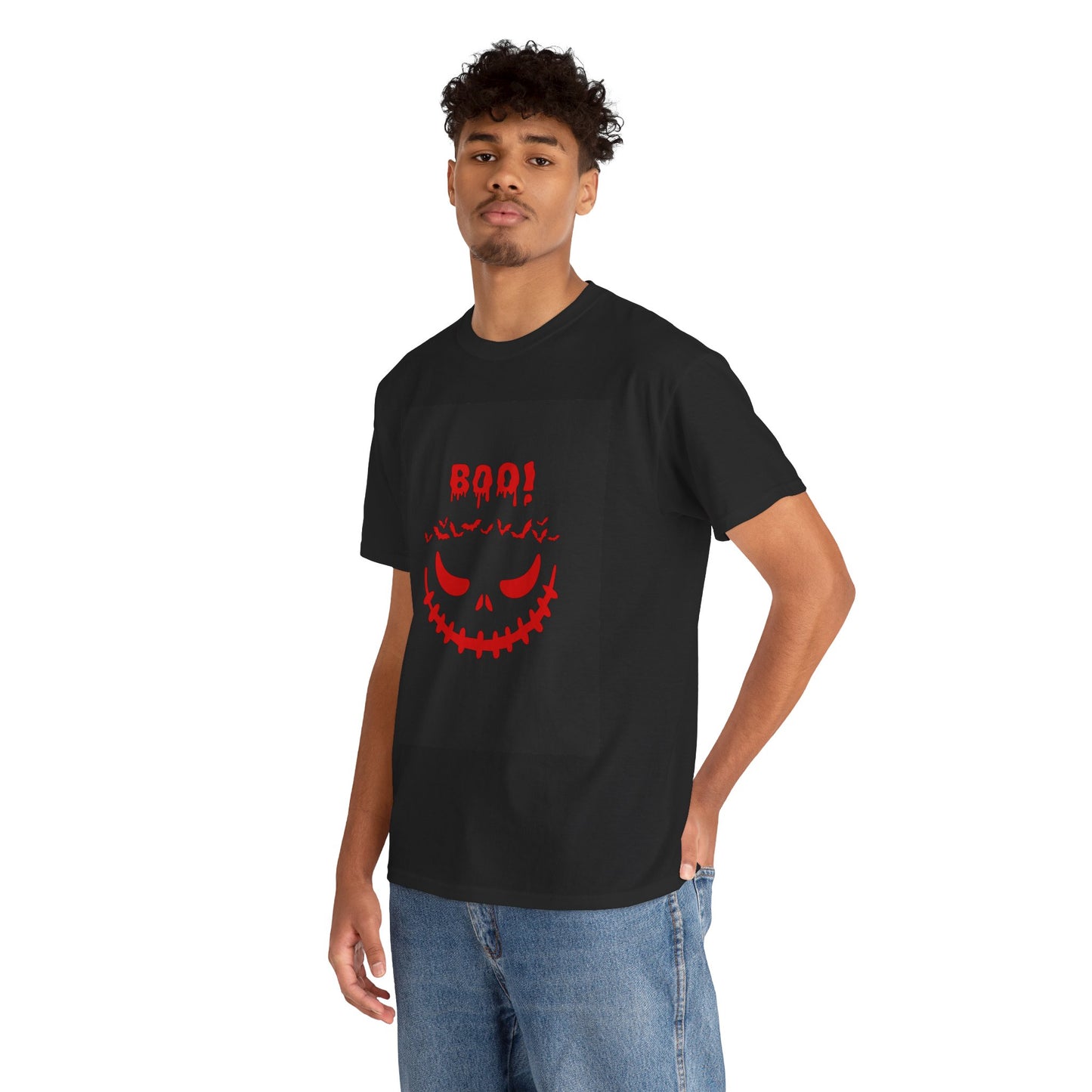 Halloween Boo Graphic T-shirt