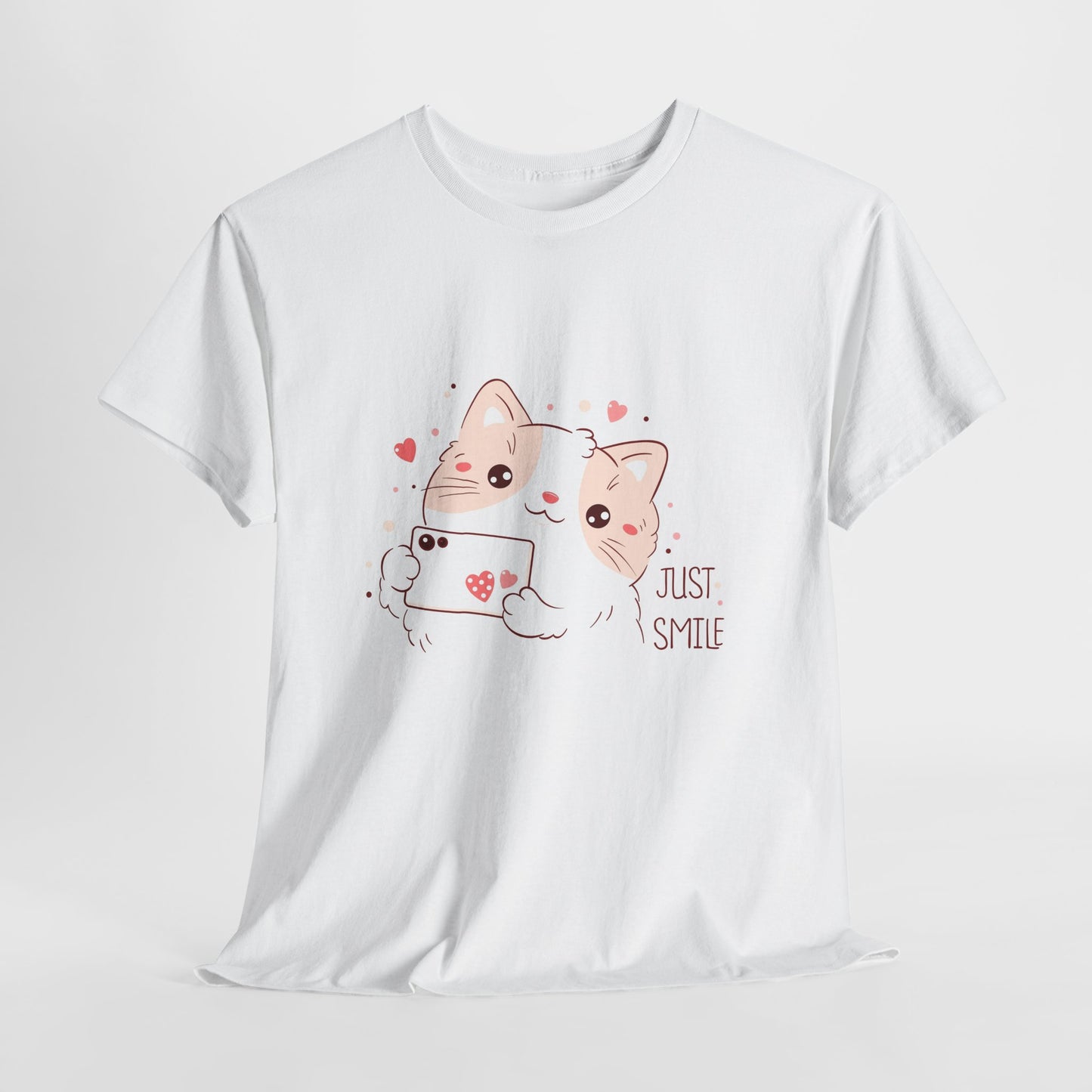 Just Smile Cat T-shirt