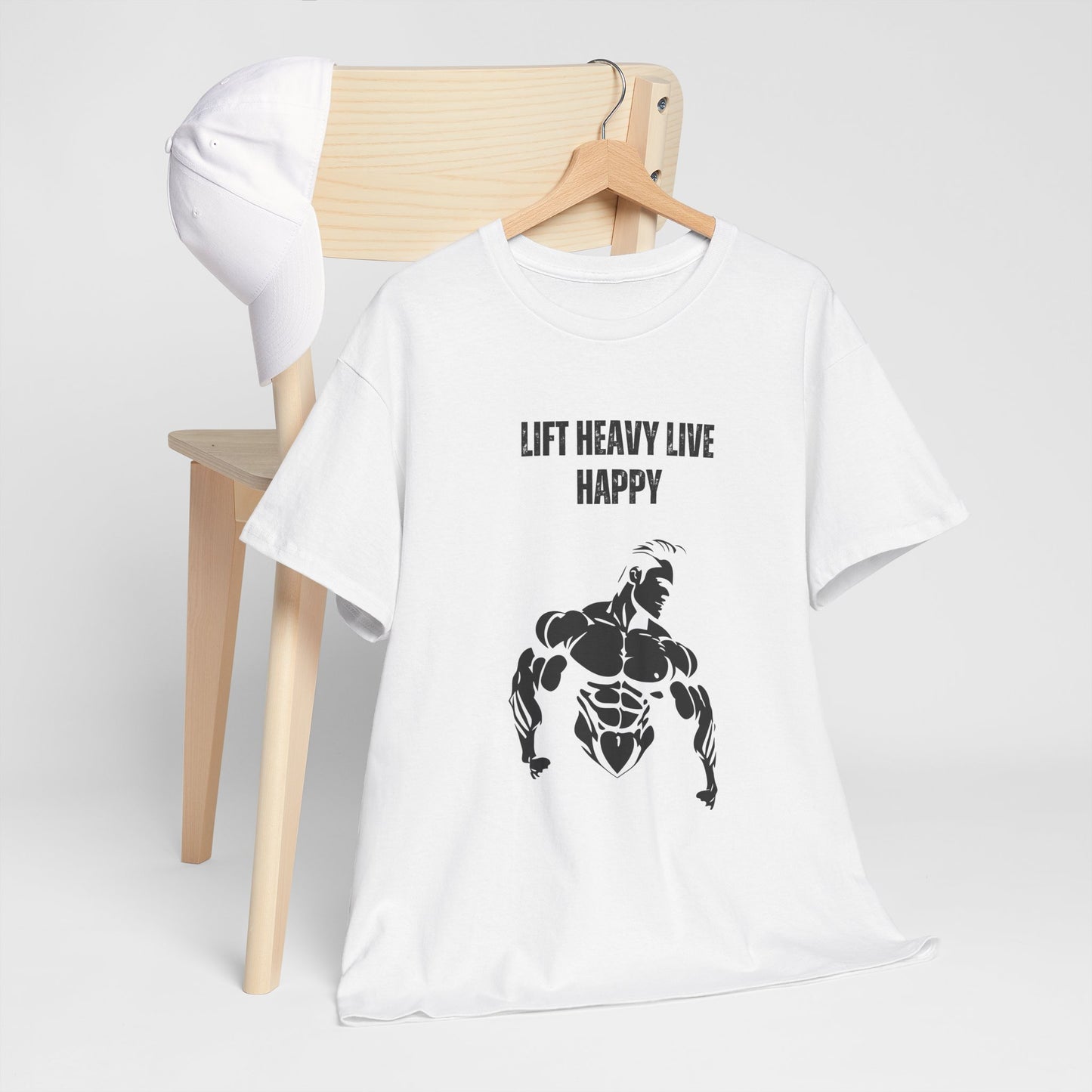 Lift Heavy Live Happy T-Shirt