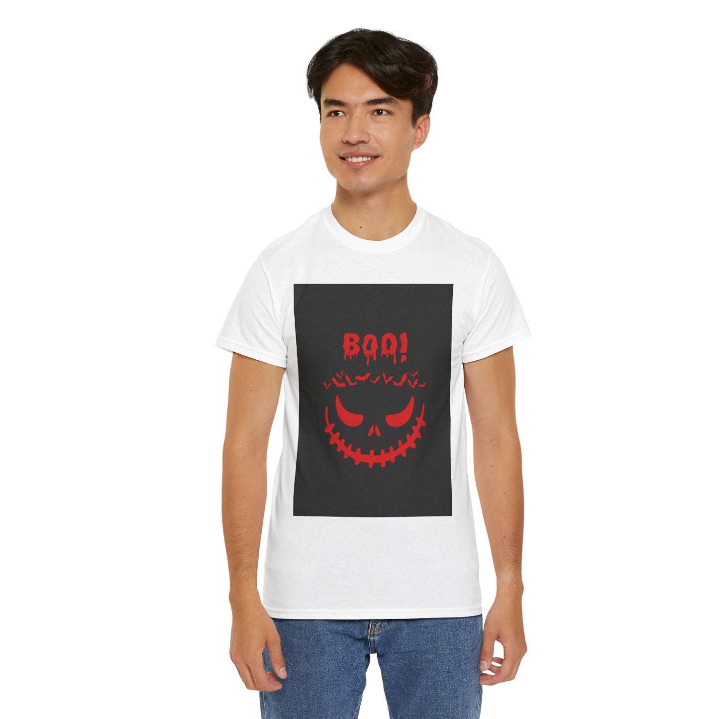 Halloween Boo Graphic T-shirt