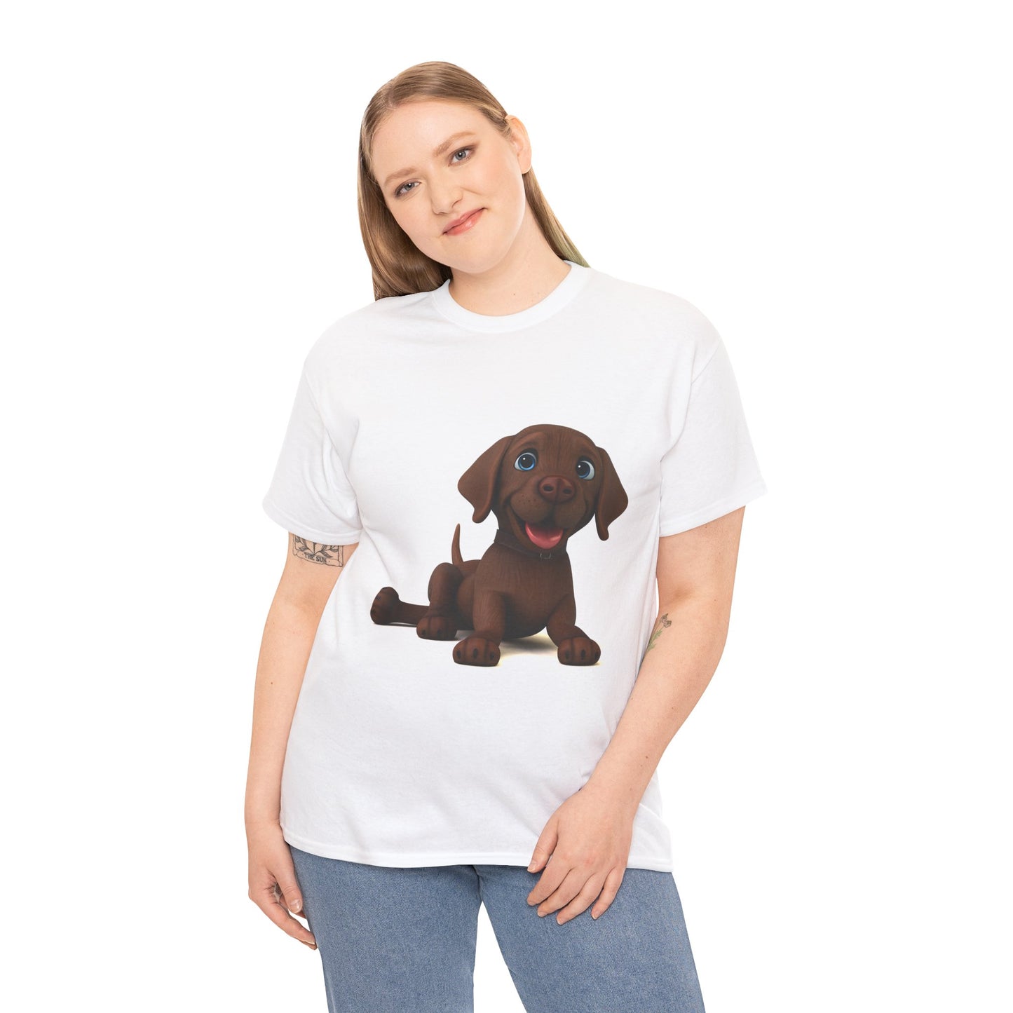 Cute Cartoon Dog T-shirt