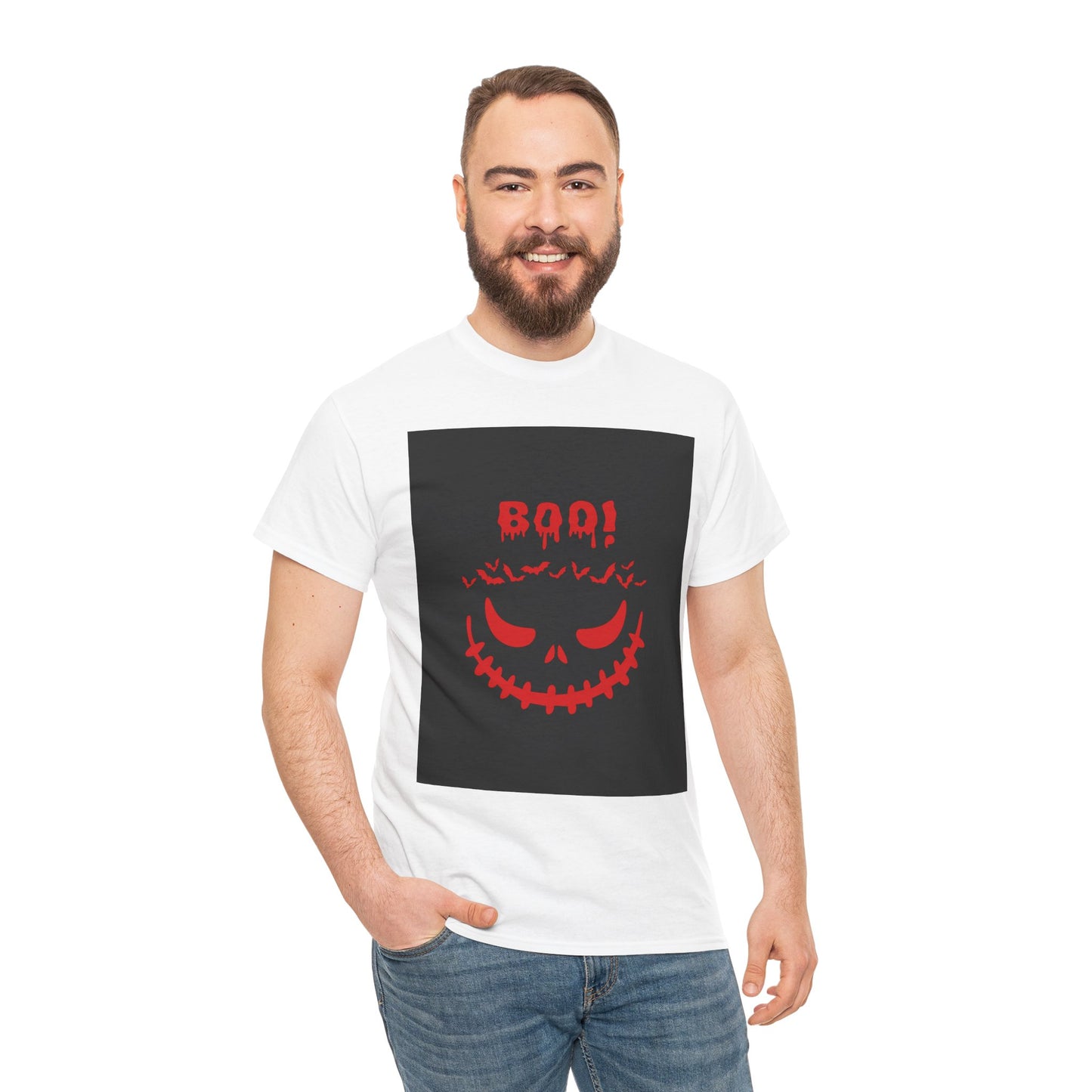 Halloween Boo Graphic T-shirt