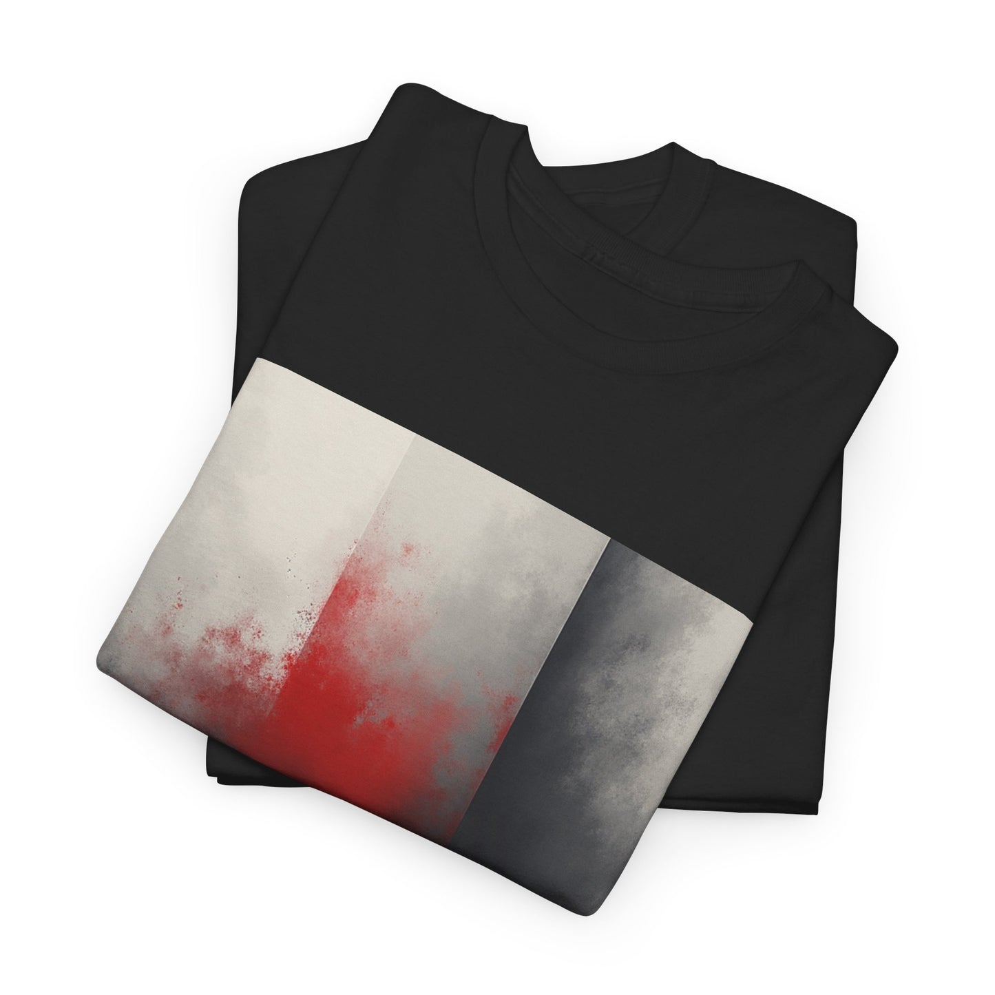 Abstract Red Mist Art T-Shirt