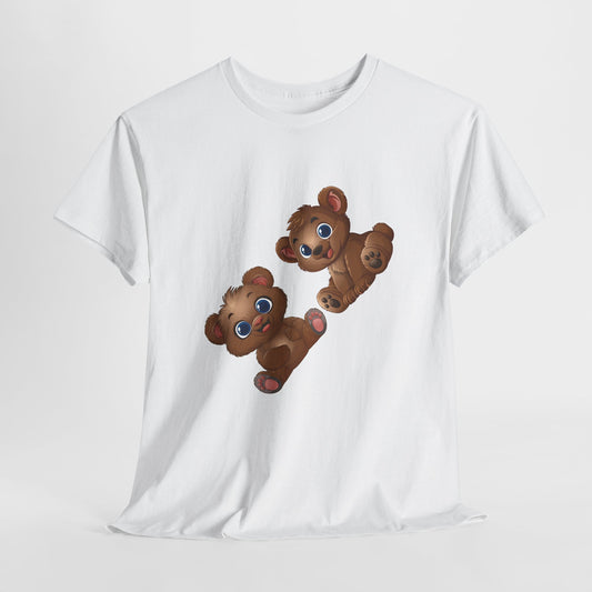 Cute  Bear Duo T‑Shirt