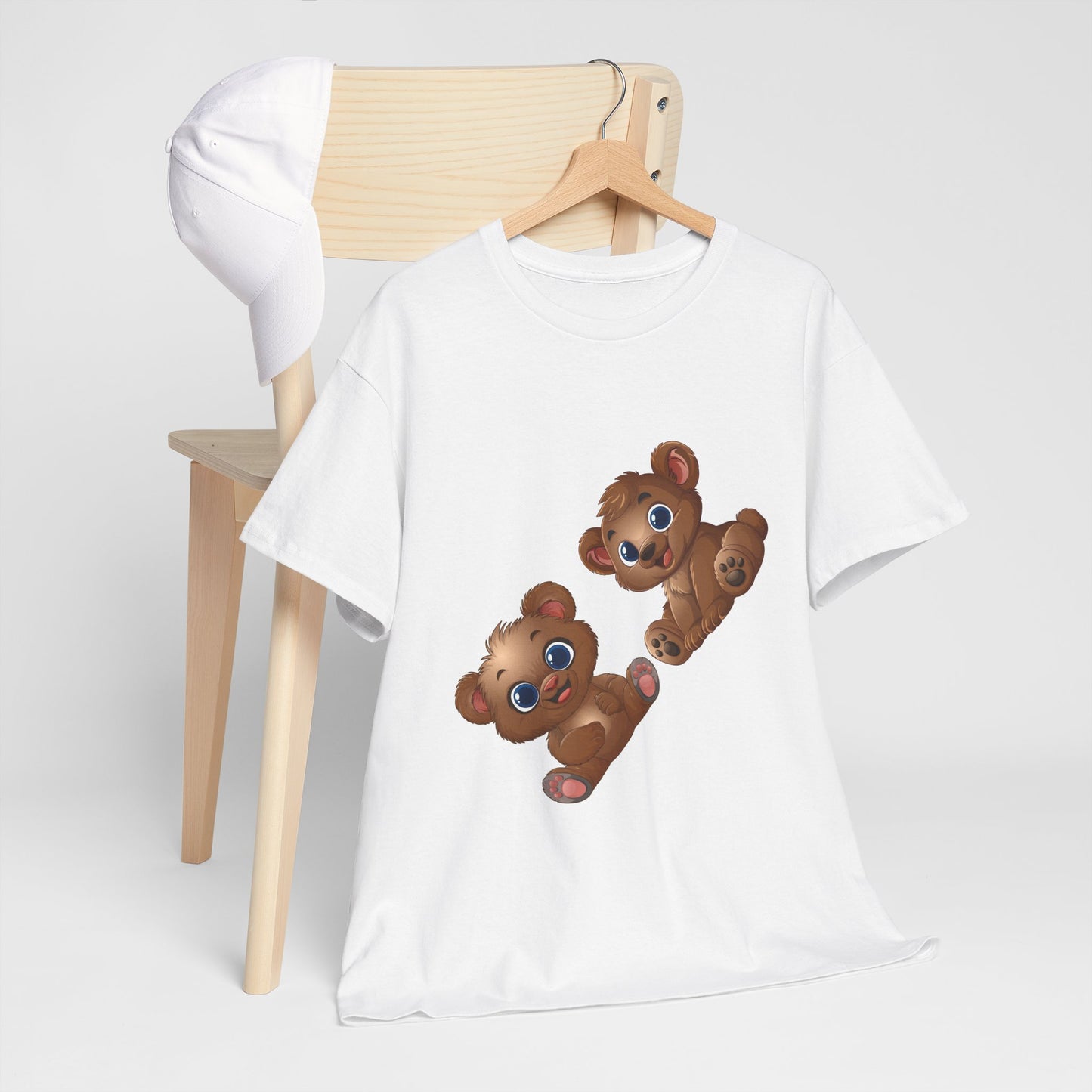 Cute  Bear Duo T‑Shirt