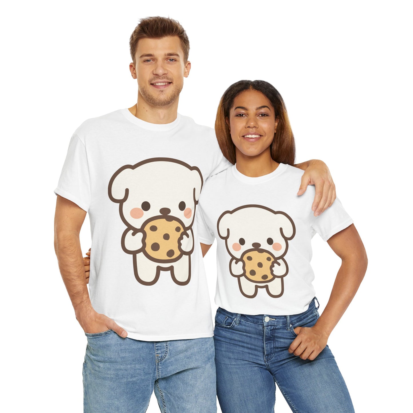 Cute Pupy & Cookie T-shirt