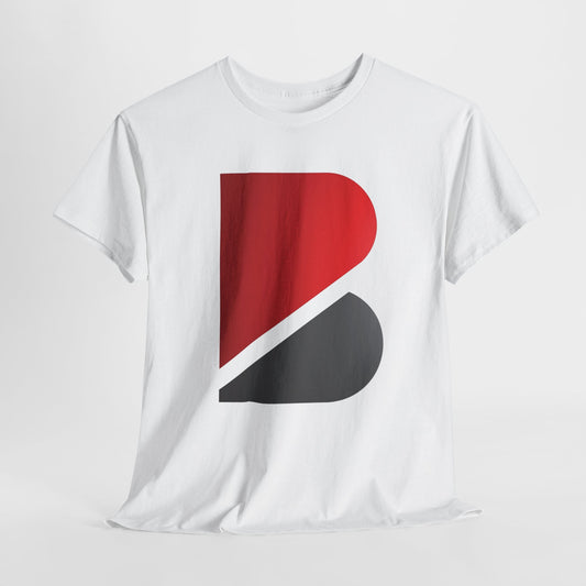 Red & Gray Modern B T-shirt