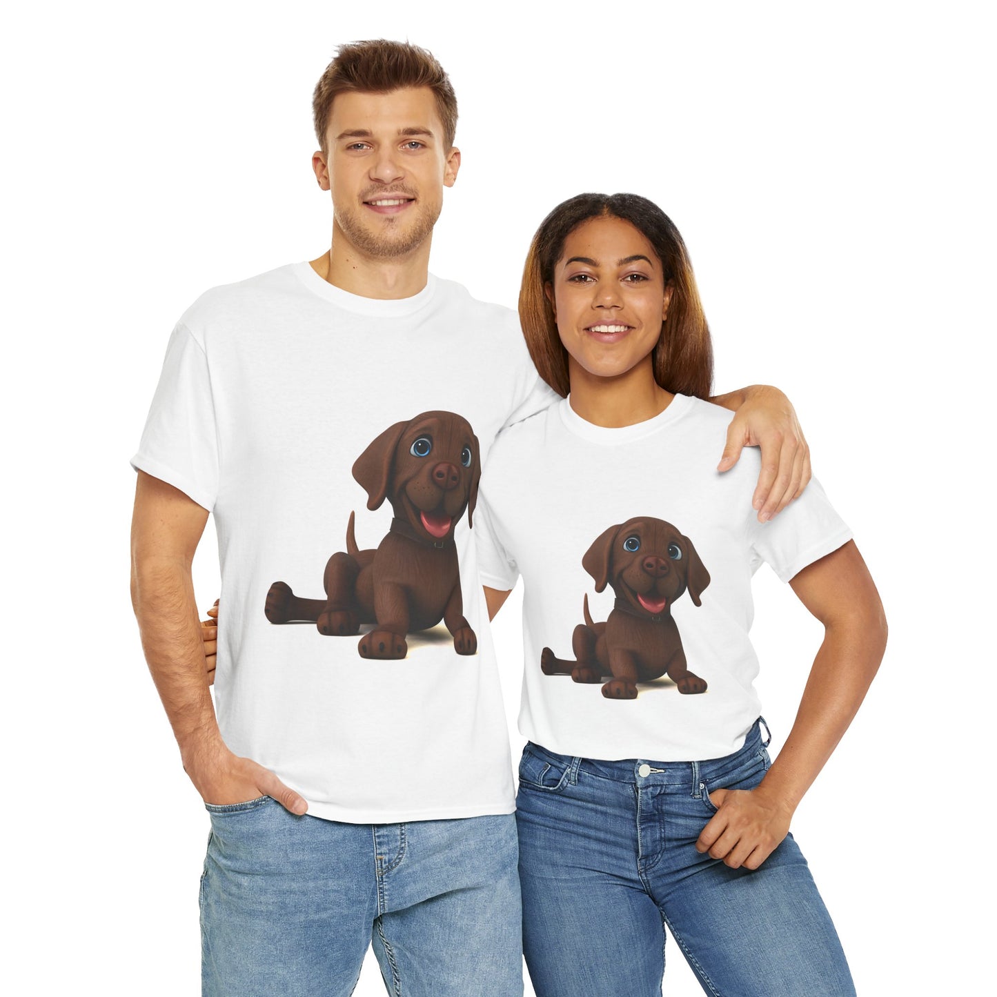 Cute Cartoon Dog T-shirt