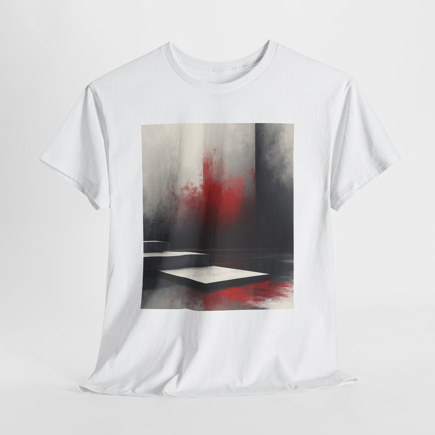 Abstract Red Mist T-shirt