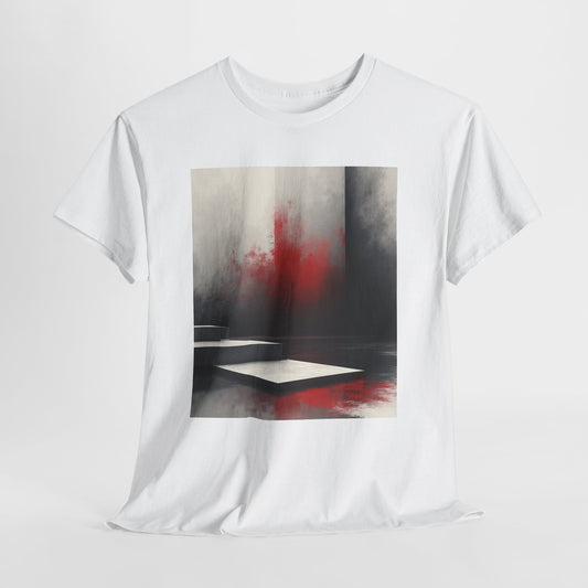 Abstract Red Mist T-shirt